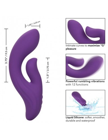 CALIFORNIA EXOTICS STELLA DUAL PLEASER VIOLETA