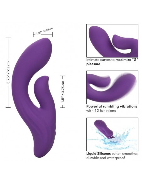 CALIFORNIA EXOTICS STELLA DUAL PLEASER VIOLETA