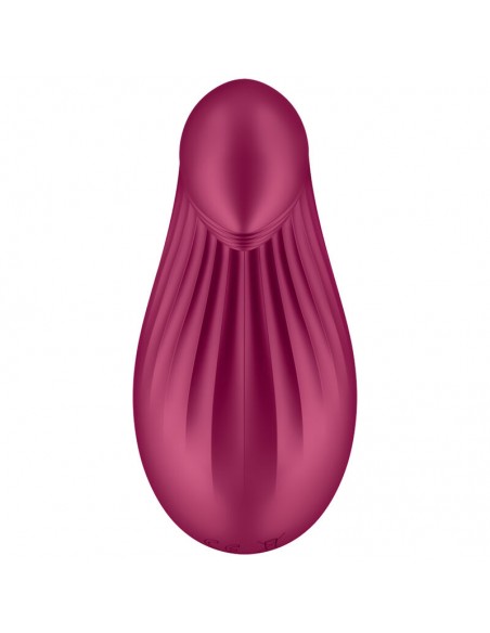 SATISFYER DIPPING DELIGHT VIBRADOR LAY ON ROJO