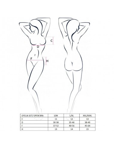 PASSION WOMAN OFELIA SET TALLA L XL