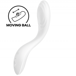 SATISFYER RRROLLING PLEASURE VIBRADOR PUNTO G BLANCO