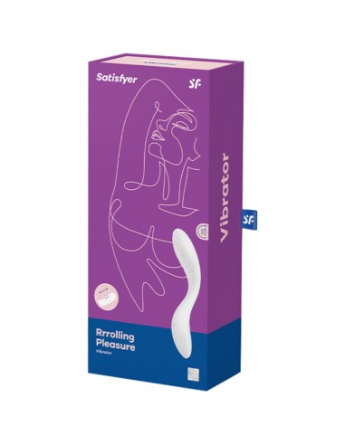 SATISFYER RRROLLING PLEASURE VIBRADOR PUNTO G BLANCO