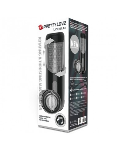 PRETTY LOVE MASTURBADOR RECARGABLE MULTIFUNCIoN LORELEI