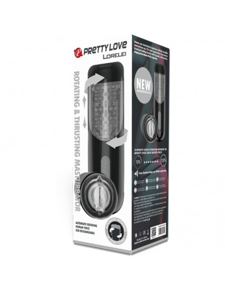 PRETTY LOVE MASTURBADOR RECARGABLE MULTIFUNCIoN LORELEI
