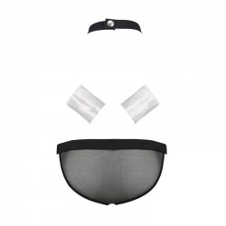 PASSION 036 SLIP ALFROJO NEGRO L XL 2