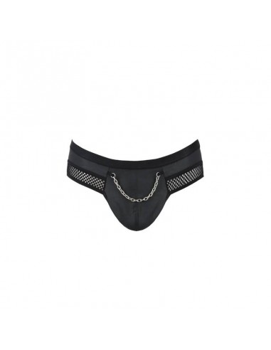 PASSION 030 SLIP ABIERTO TOM NEGRO S M