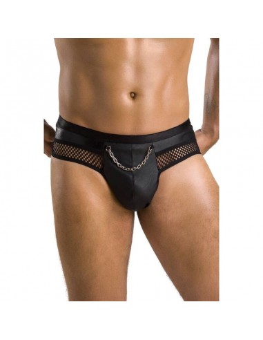 PASSION 030 SLIP ABIERTO TOM NEGRO S M