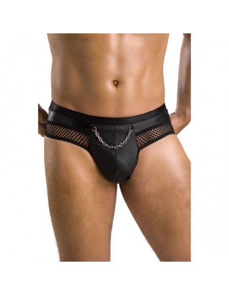 PASSION 030 SLIP ABIERTO TOM NEGRO S M