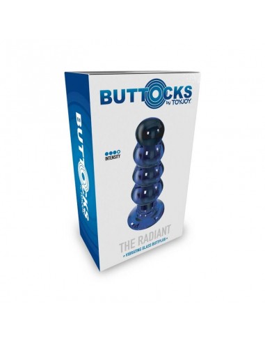 BUTTOCKS THE RADIANT GLASS BUTTPLUG