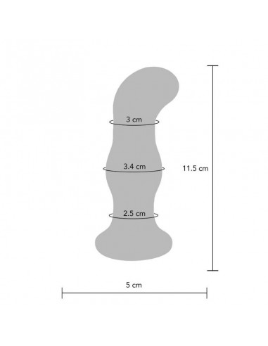 BUTTOCKS THE GLEAMING GLASS BUTTPLUG