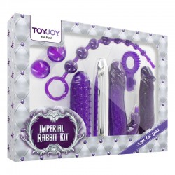 TOYJOY IMPERIAL RABBIT KIT MORADO 2