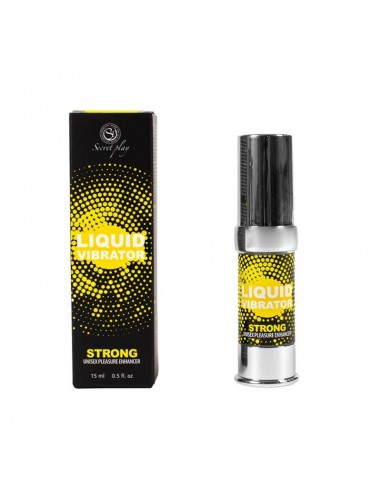 SECRETPLAY VIBRADOR LiQUIDO ESTIMULADOR UNISEX STRONG 15 ML