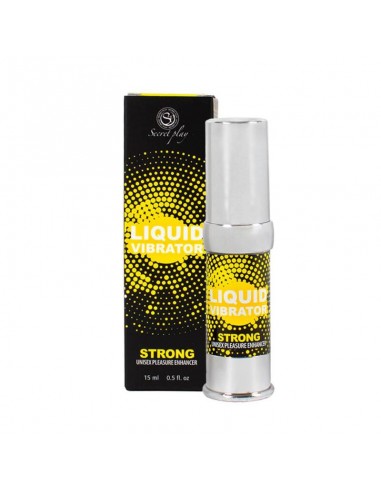 SECRETPLAY VIBRADOR LiQUIDO ESTIMULADOR UNISEX STRONG 15 ML