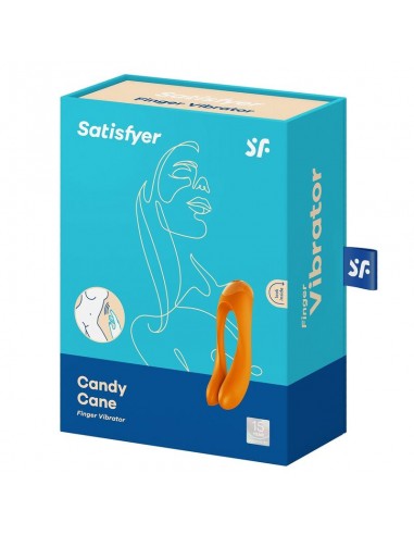 SATISFYER CANDY CANE VIBRADOR DEDO NEGRO