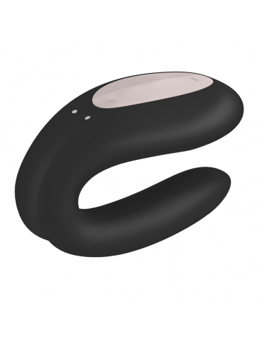 SATISFYER DOUBLE JOY CON APP MORADO