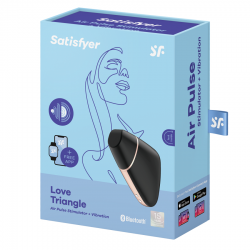 SATISFYER LOVE TRIANGLE ESTIMULADOR Y VIBRADOR BLANCO 2