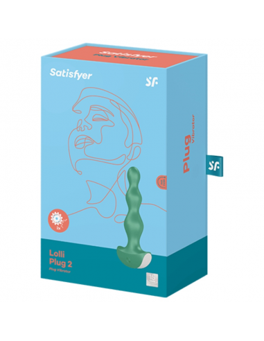 SATISFYER LOLLI PLUG 2 PLUG VIBRATOR GRIS