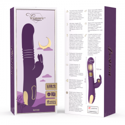 TREASURE BASTIAN RABBIT UP DOWN ROTATOR VIBRATOR COMPATIBLE CON WATCHME WIRELESS TECHNOLOGY 2