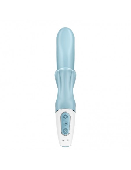 SATISFYER LOVE ME VIBRADOR RABBIT AZUL