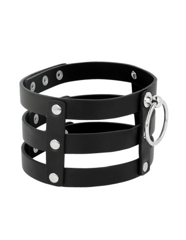 COQUETTE CHIC DESIRE CHOKER CUERO VEGANO ESTILO FETISH