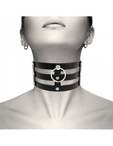COQUETTE CHIC DESIRE CHOKER CUERO VEGANO ESTILO FETISH