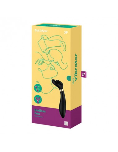 SATISFYER ENDLESS FUN MULTI VIBRADOR 3 NEGRO