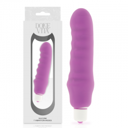 DOLCE VITA GENIUS VIBRADOR SILICONA LILA