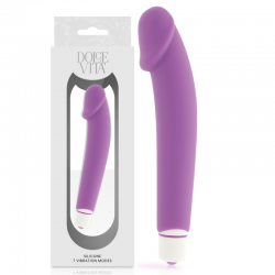 DOLCE VITA REALISTIC VIBRADOR SILICONA LILA