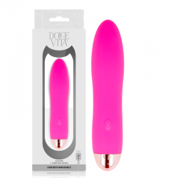 DOLCE VITA VIBRADOR RECARGABLE FOUR ROSA 7 VELOCIDADES