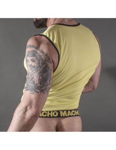 MACHO CAMISETA AMARILLO S M
