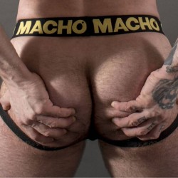 MACHO MX25AC JOCK CUERO AMARILLO S 2