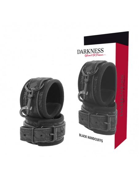 DARKNESS LUXE ESPOSAS BDSM NEGRO