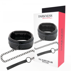 DARKNESS COLLAR CON CADENA NEGRO