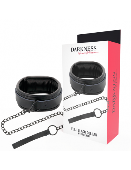 DARKNESS COLLAR CON CADENA NEGRO