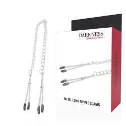 DARKNESS PINZAS AJUSTABLES PARA PEZONES METAL