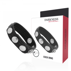 DARKNESS LEATHER ANILLO ERECCIoN