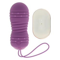 OHMAMA HUEVO CONTROL REMOTO 7 MODOS ROTACION LILA 2
