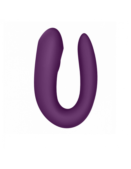 SATISFYER DOUBLE JOY CON APP MORADO