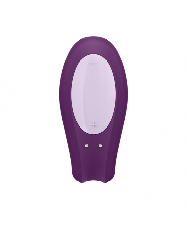 SATISFYER DOUBLE JOY CON APP MORADO