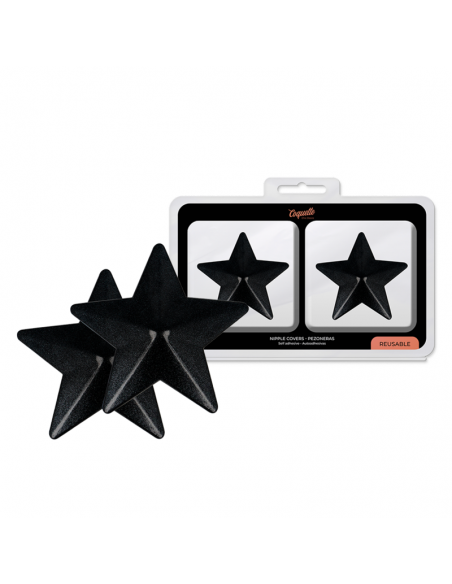 COQUETTE CHIC DESIRE CUBRE PEZONES ESTRELLAS NEGRAS