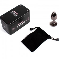 SECRET PLAY GUNMETAL BUTT PLUG TALLA S 7 CM 2