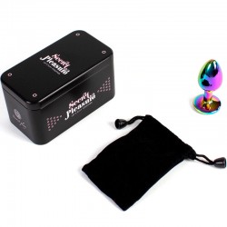 SECRET PLAY METAL BUTT PLUG MULTICOLOR TALLA S 7 CM 2