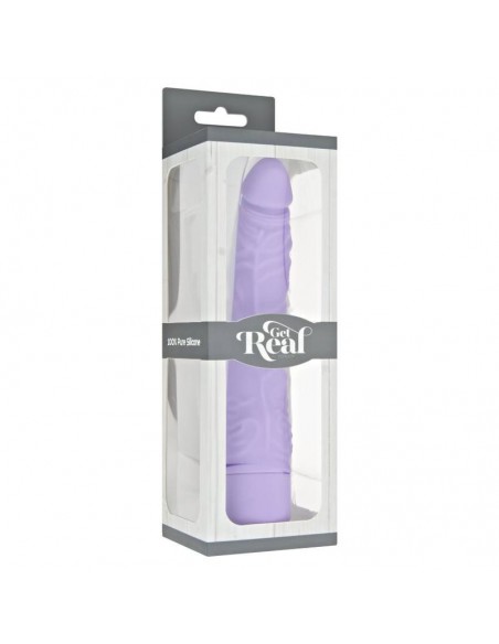 GET REAL CLASSIC SLIM VIBRADOR MORADO