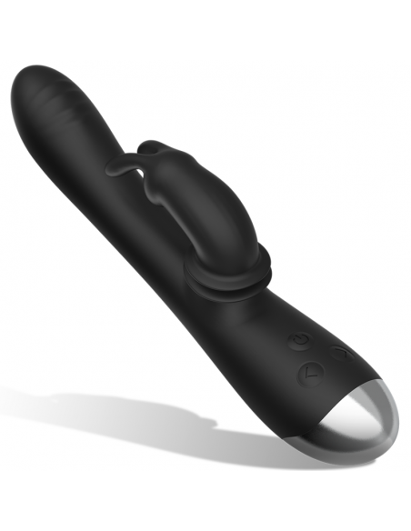 BLACKSILVER ADAM ESTIMULADOR RABBIT SILICONA RECARGABLE NEGRO