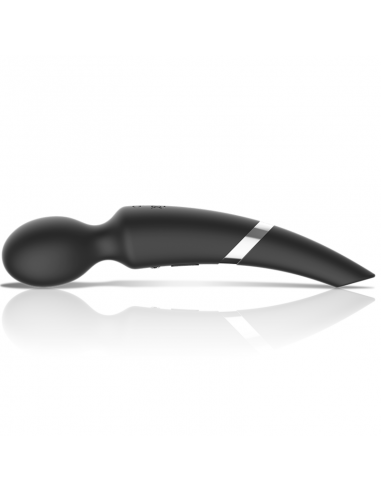 BLACKSILVER BECK MASAJEADOR Y SUCCIONADOR SILICONA RECARGABLE NEGRO