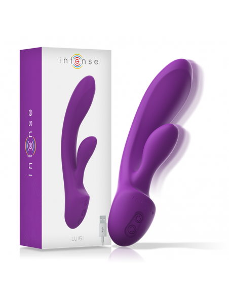 INTENSE LUIGI VIBRADOR RABBIT SILICONA MORADO