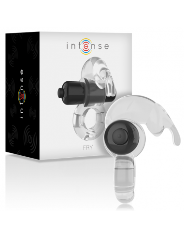 INTENSE FRY ANILLO VIBRADOR TRANSPARENTE