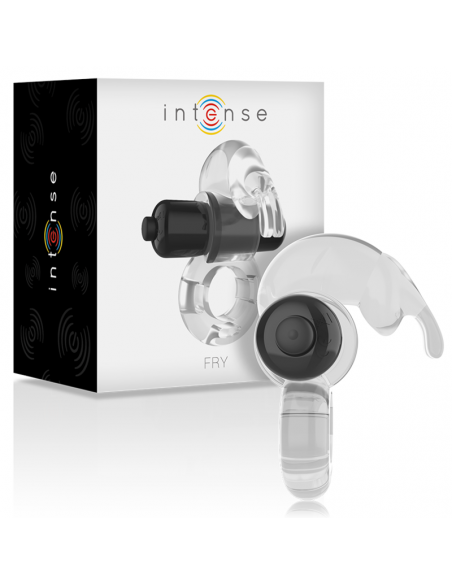 INTENSE FRY ANILLO VIBRADOR TRANSPARENTE