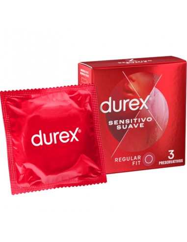 DUREX SENSITIVO SUAVE 3 UDS