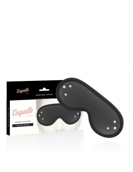 COQUETTE CHIC DESIRE FANTASY ANTIFAZ CUERO VEGANO CON FORRO DE NEOPRENO